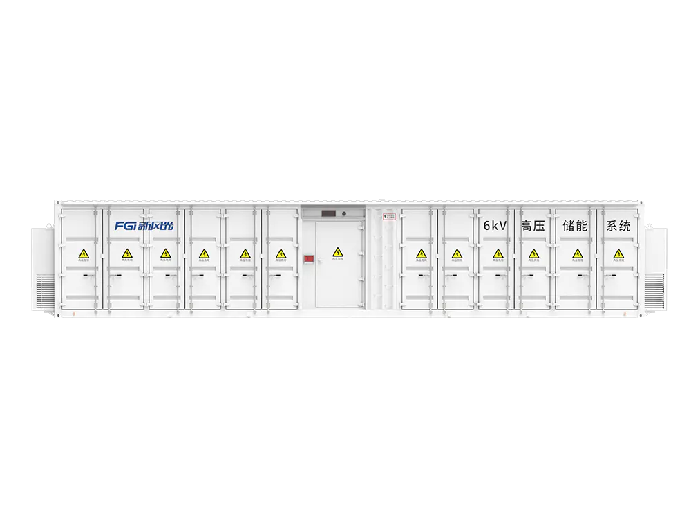 High voltage cascade storage system