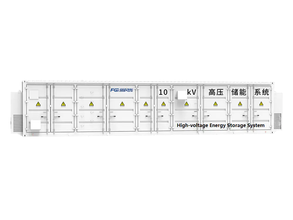 High voltage cascade storage system