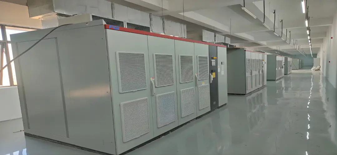 High voltage frequency converter for water plant project