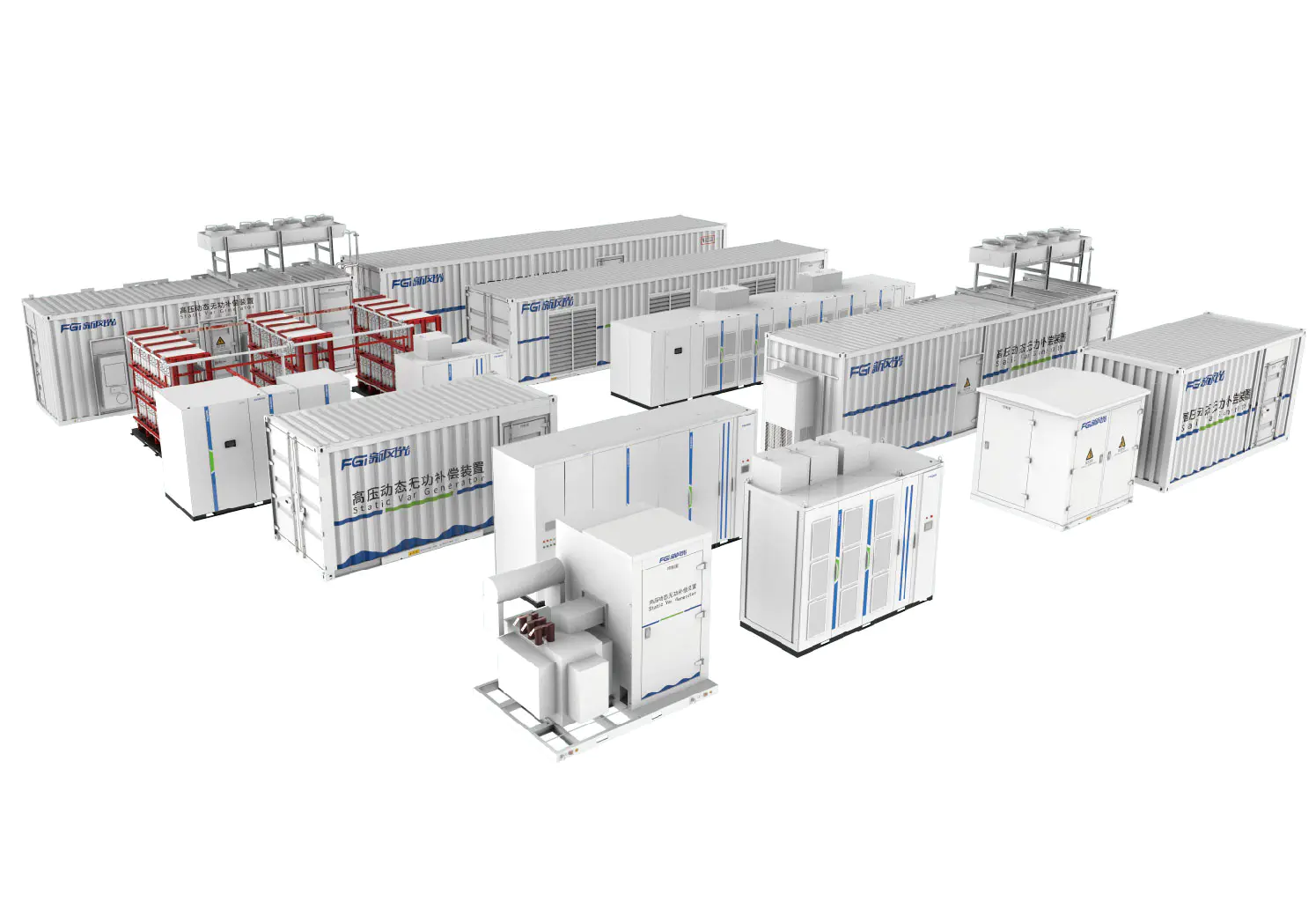 FGI 33kV~35kV Indoor Type SVG (Static Var Generator) with Liquid Cooling